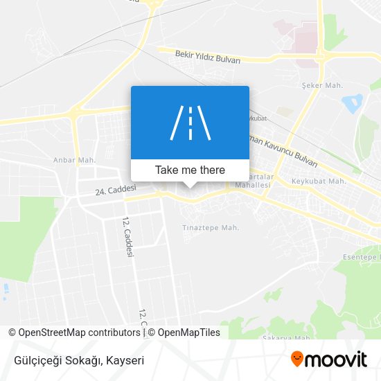 Gülçiçeği Sokağı map