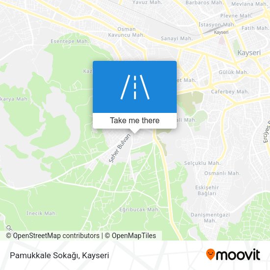 Pamukkale Sokağı map