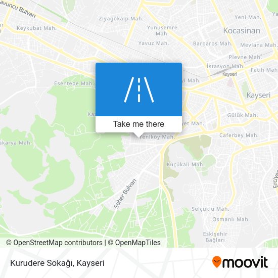 Kurudere Sokağı map