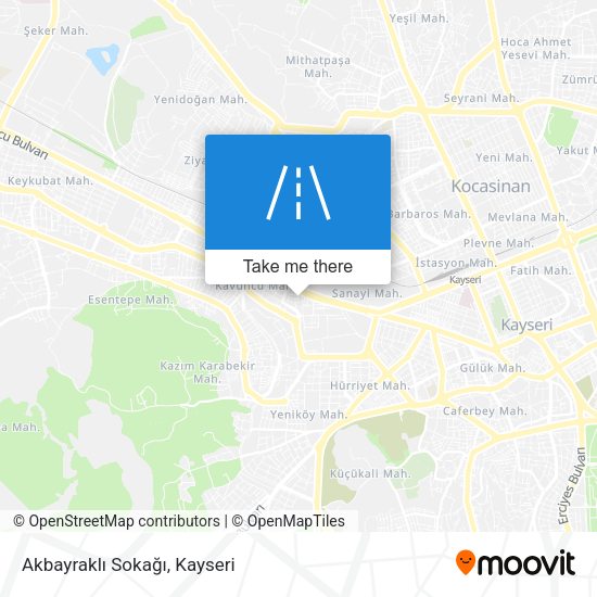 Akbayraklı Sokağı map