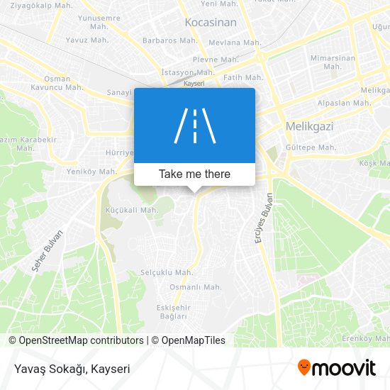 Yavaş Sokağı map
