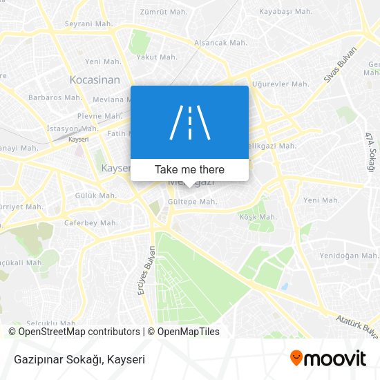Gazipınar Sokağı map