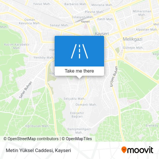 Metin Yüksel Caddesi map