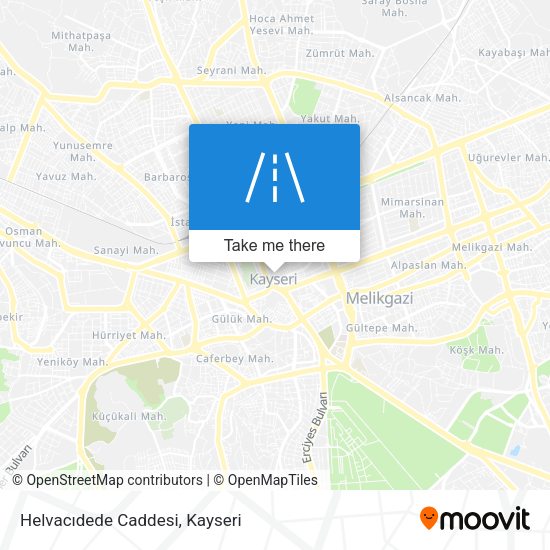 Helvacıdede Caddesi map