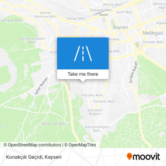 Konakçık Geçidi map