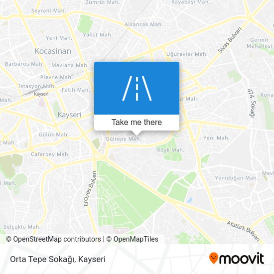 Orta Tepe Sokağı map