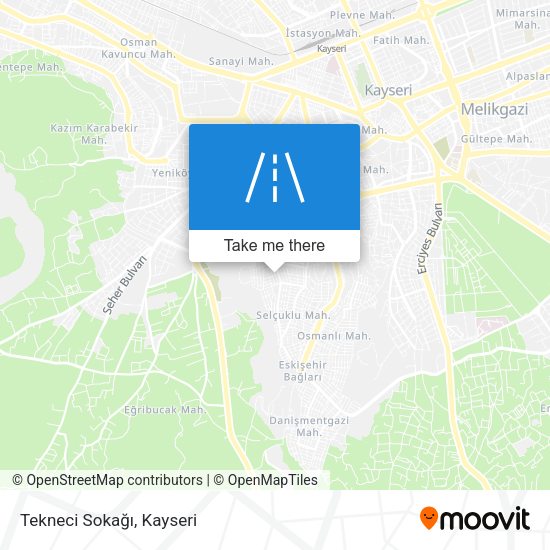 Tekneci Sokağı map