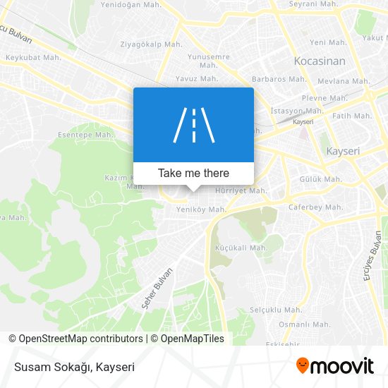 Susam Sokağı map