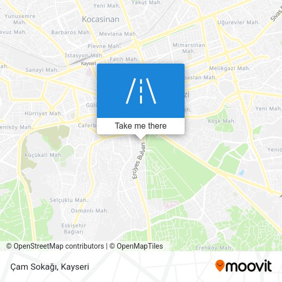 Çam Sokağı map