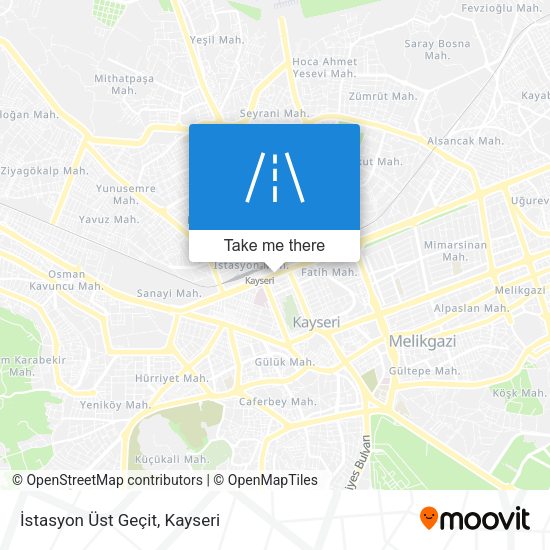İstasyon Üst Geçit map
