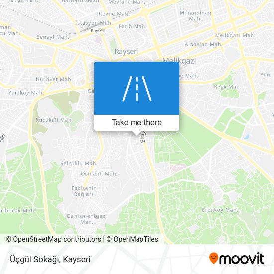 Üçgül Sokağı map