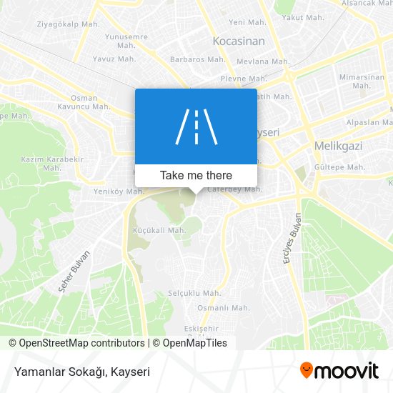 Yamanlar Sokağı map