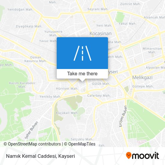 Namık Kemal Caddesi map