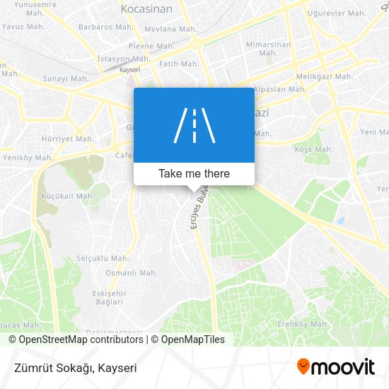 Zümrüt Sokağı map