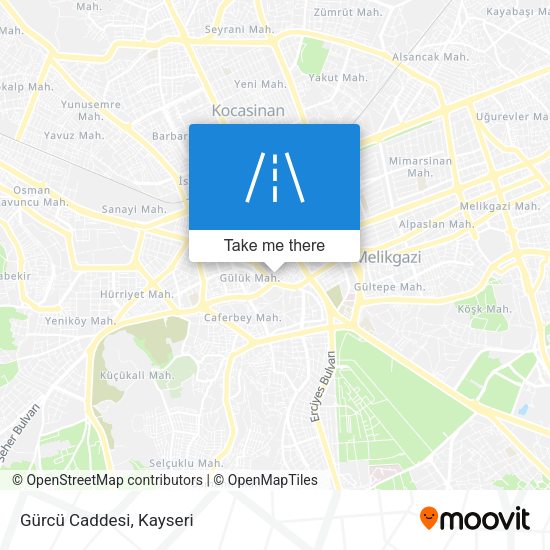 Gürcü Caddesi map