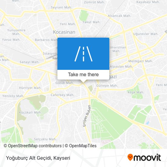 Yoğuburç Alt Geçidi map