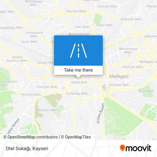 Otel Sokağı map