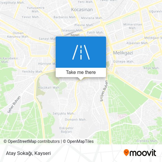 Atay Sokağı map