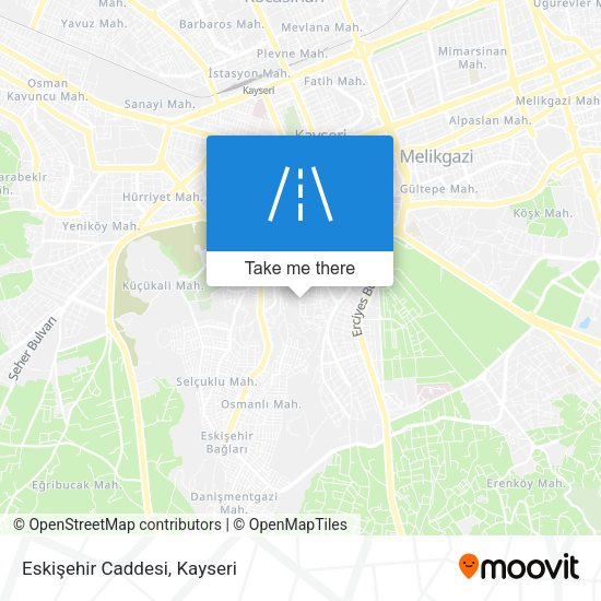 Eskişehir Caddesi map