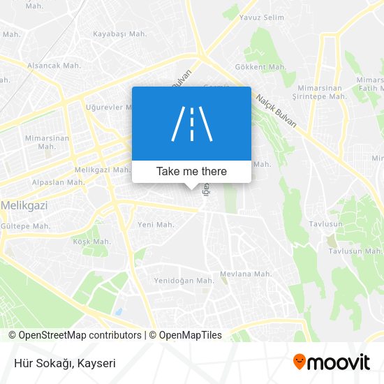 Hür Sokağı map