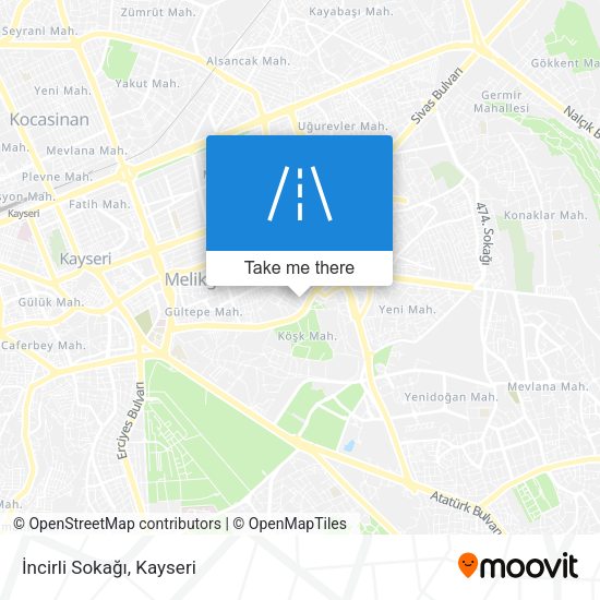 İncirli Sokağı map