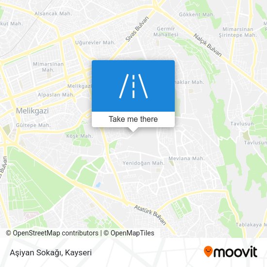 Aşiyan Sokağı map