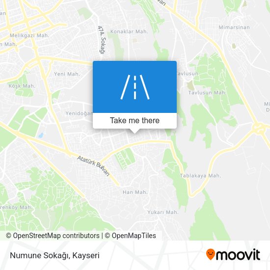 Numune Sokağı map