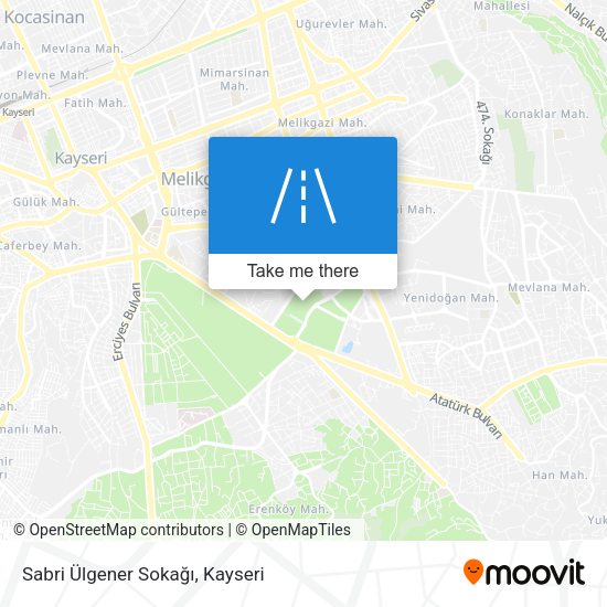 Sabri Ülgener Sokağı map