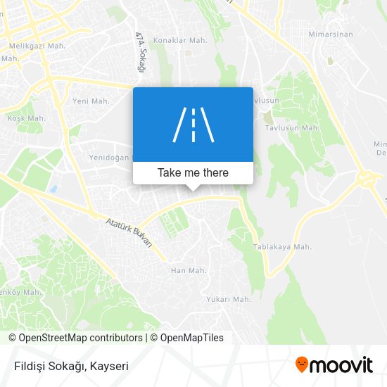 Fildişi Sokağı map