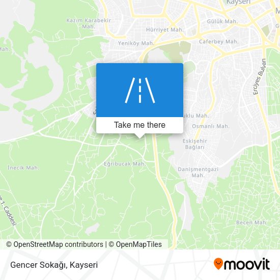 Gencer Sokağı map