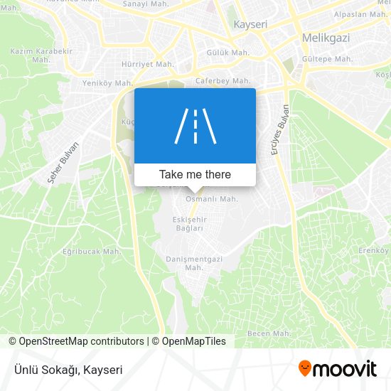 Ünlü Sokağı map