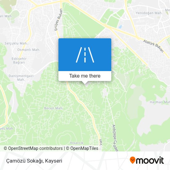 Çamözü Sokağı map