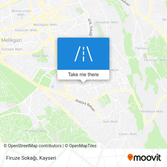 Firuze Sokağı map