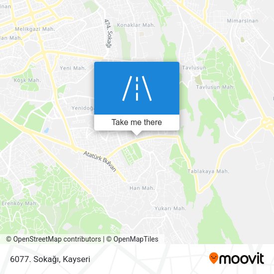 6077. Sokağı map