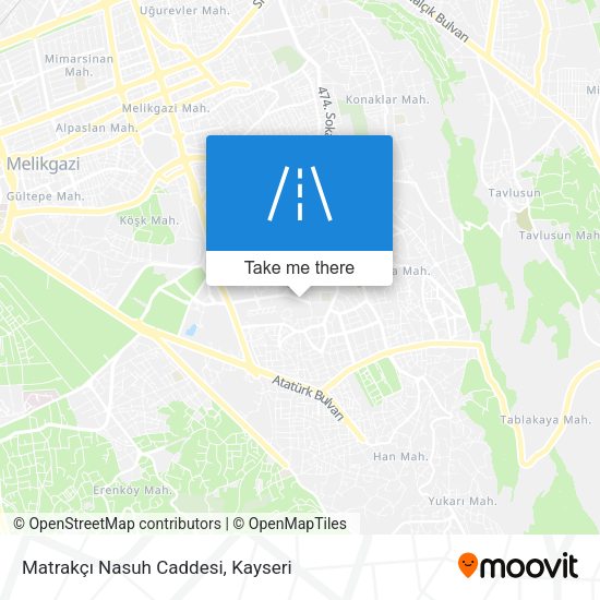 Matrakçı Nasuh Caddesi map