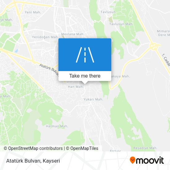 Atatürk Bulvarı map