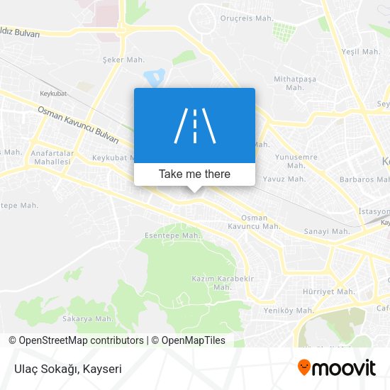 Ulaç Sokağı map