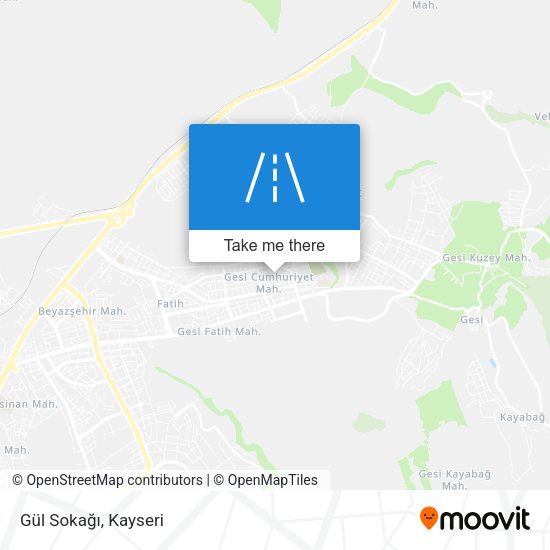 Gül Sokağı map