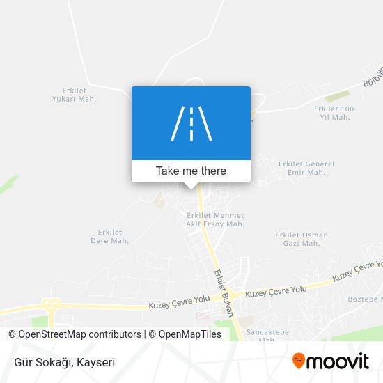 Gür Sokağı map