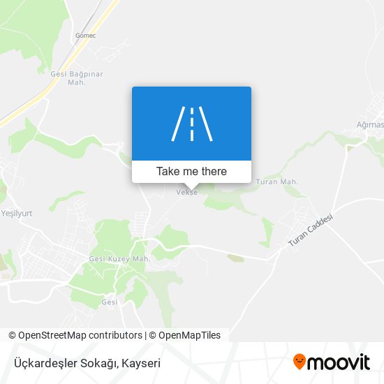 Üçkardeşler Sokağı map