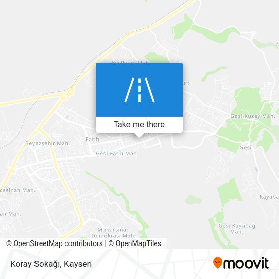 Koray Sokağı map