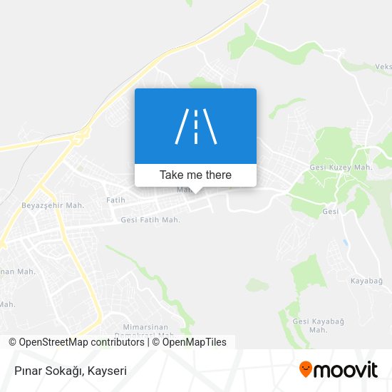 Pınar Sokağı map