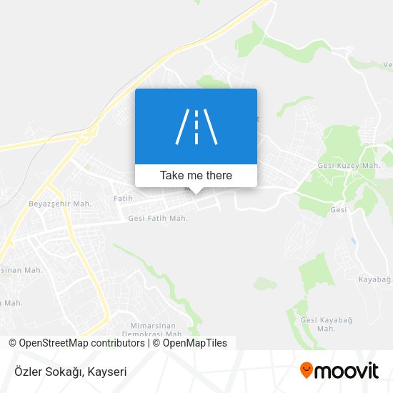 Özler Sokağı map
