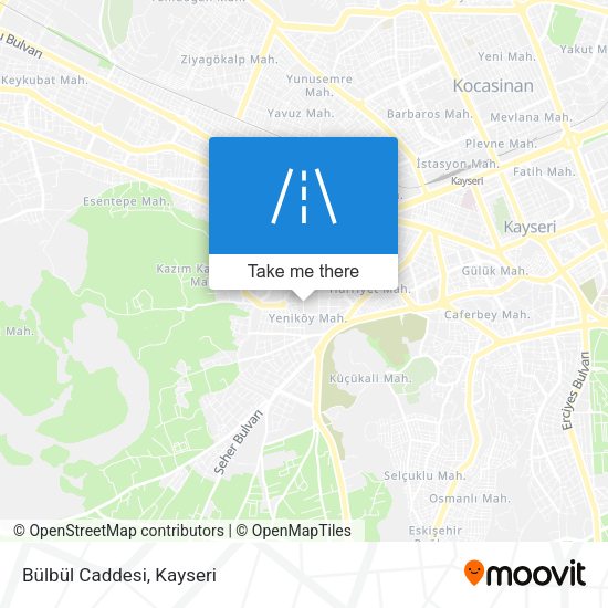 Bülbül Caddesi map