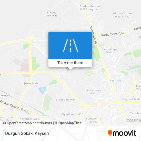 Düzgün Sokak map