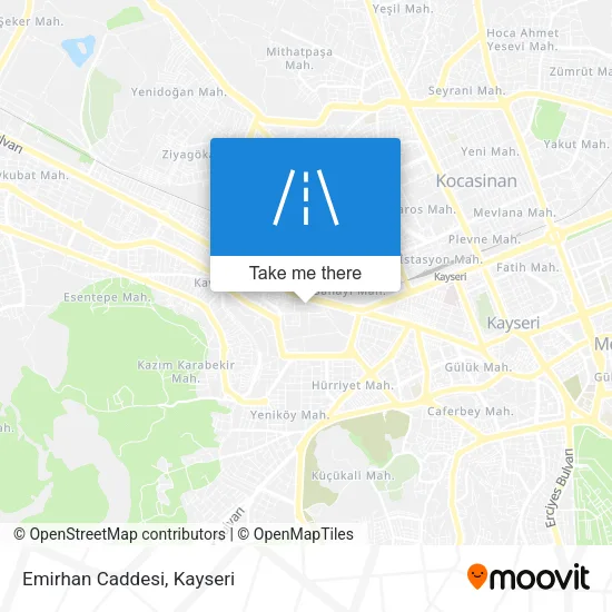 Emirhan Caddesi map