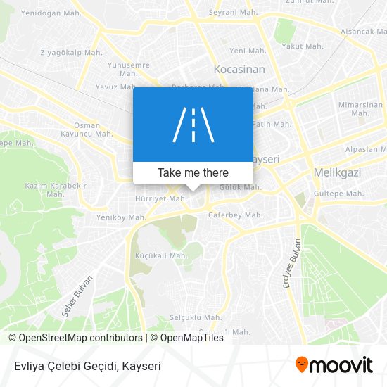 Evliya Çelebi Geçidi map