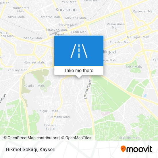 Hikmet Sokağı map