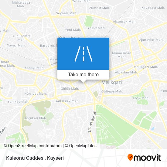 Kaleönü Caddesi map