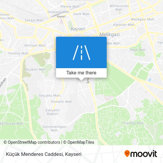 Küçük Menderes Caddesi map
